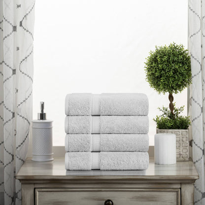 Superior Egyptian Cotton Pile Heavyweight Hand Towel Set of 4