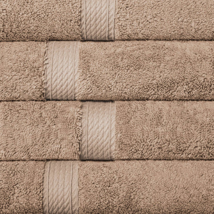 Superior Egyptian Cotton Pile Heavyweight Hand Towel Set of 4