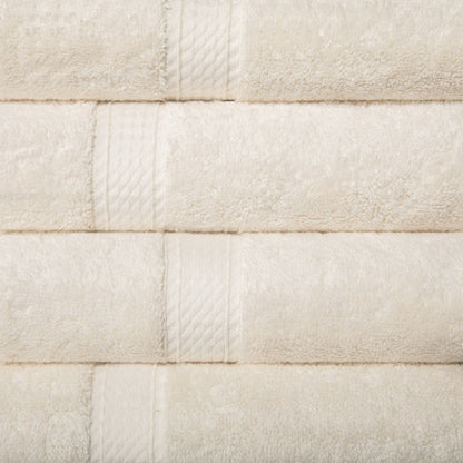 Superior Egyptian Cotton Pile Heavyweight Hand Towel Set of 4