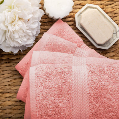 Superior Egyptian Cotton Pile Heavyweight Hand Towel Set of 4