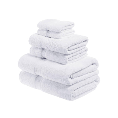Superior Egyptian Cotton Pile Heavyweight 6-Piece Towel Set