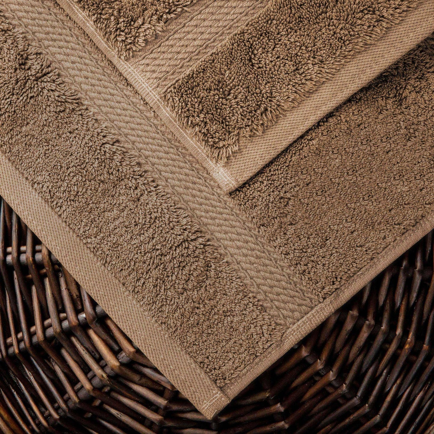 Superior Egyptian Cotton Pile Heavyweight 6-Piece Towel Set