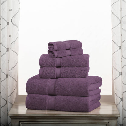 Superior Egyptian Cotton Pile Heavyweight 6-Piece Towel Set