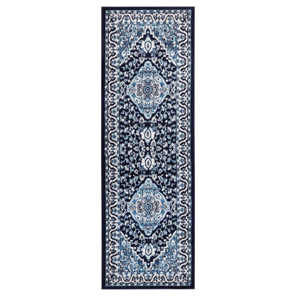 Superior Glendale Floral Medallion Indoor Area Rug