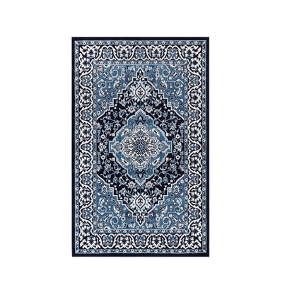 Superior Glendale Floral Medallion Indoor Area Rug