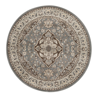 Superior Glendale Floral Medallion Indoor Area Rug