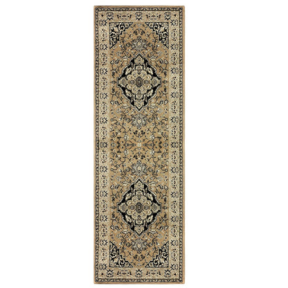 Superior Glendale Floral Medallion Indoor Area Rug