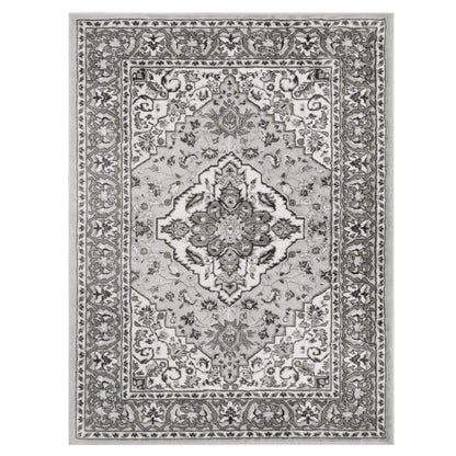 Superior Glendale Floral Medallion Indoor Area Rug