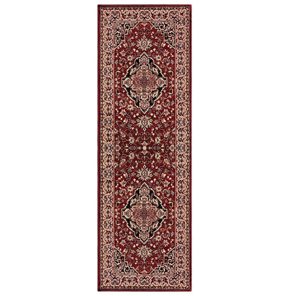 Superior Glendale Floral Medallion Indoor Area Rug