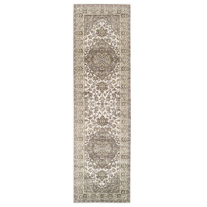 Superior Glendale Floral Medallion Indoor Area Rug