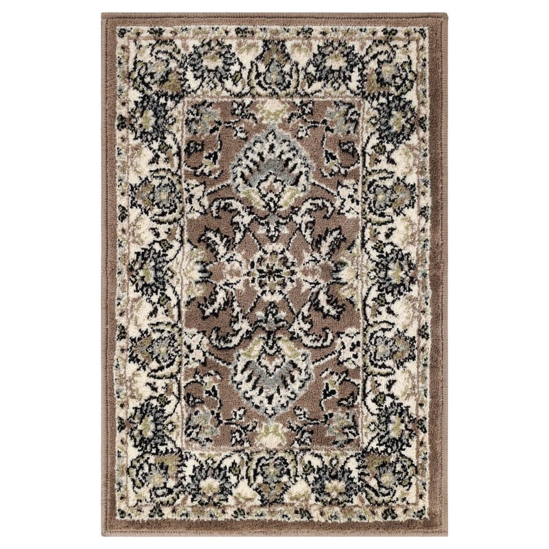 Superior Lille Classic Floral Medallion Indoor Runner or Area Rug