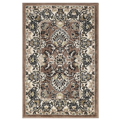 Superior Lille Classic Floral Medallion Indoor Runner or Area Rug