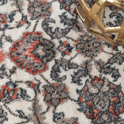 Superior Lille Classic Floral Medallion Indoor Runner or Area Rug