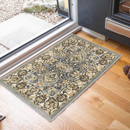 Superior Lille Classic Floral Medallion Indoor Runner or Area Rug