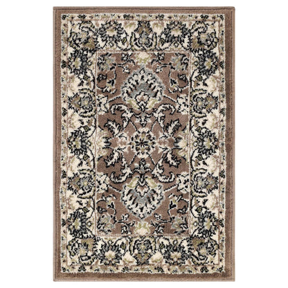 Superior Lille Classic Floral Medallion Indoor Runner or Area Rug