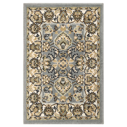 Superior Lille Classic Floral Medallion Indoor Runner or Area Rug