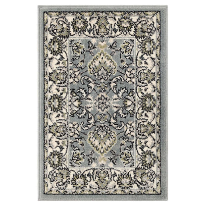 Superior Lille Classic Floral Medallion Indoor Runner or Area Rug