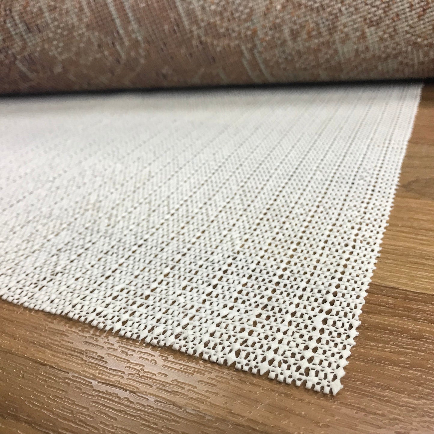 Superior Non-Slip Gripper Mat Floor Protector Indoor Area Rug Pad - Cream