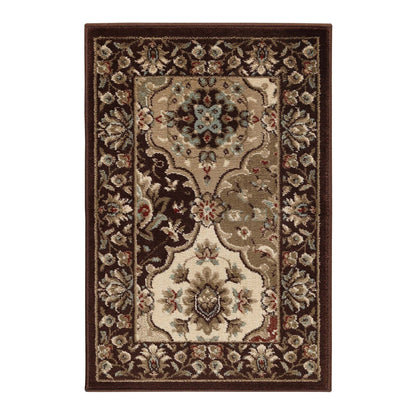 Superior Palmyra Traditional Floral Medallion Indoor Runner or Area Rug