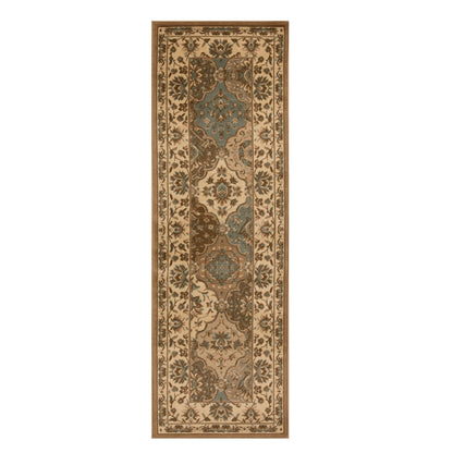Superior Palmyra Traditional Floral Medallion Indoor Runner or Area Rug