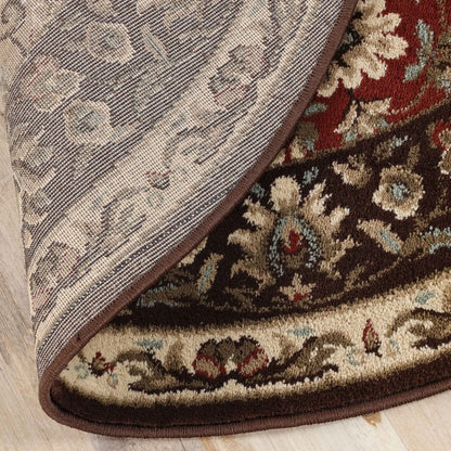 Superior Palmyra Traditional Floral Medallion Indoor Runner or Area Rug