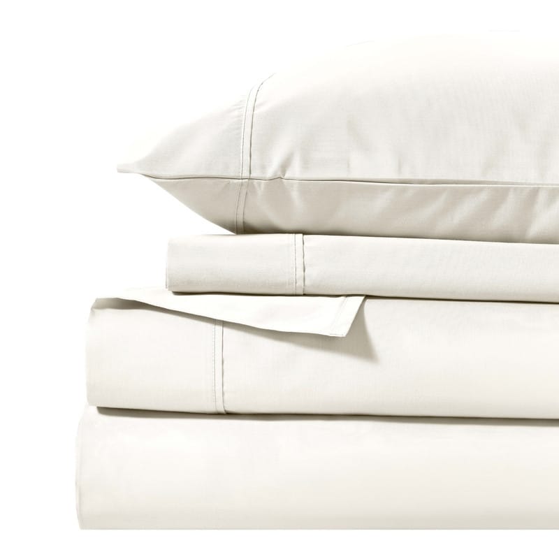 Superior Solid 1000-Thread Count Cotton Blend Deep Pocket Sheet Set