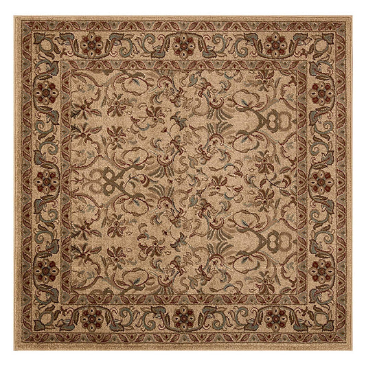Superior Heritage Traditional Floral Scroll Indoor Area Rug