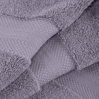 Superior Turkish Cotton 6 Piece Solid Plush Heavyweight Towel Set