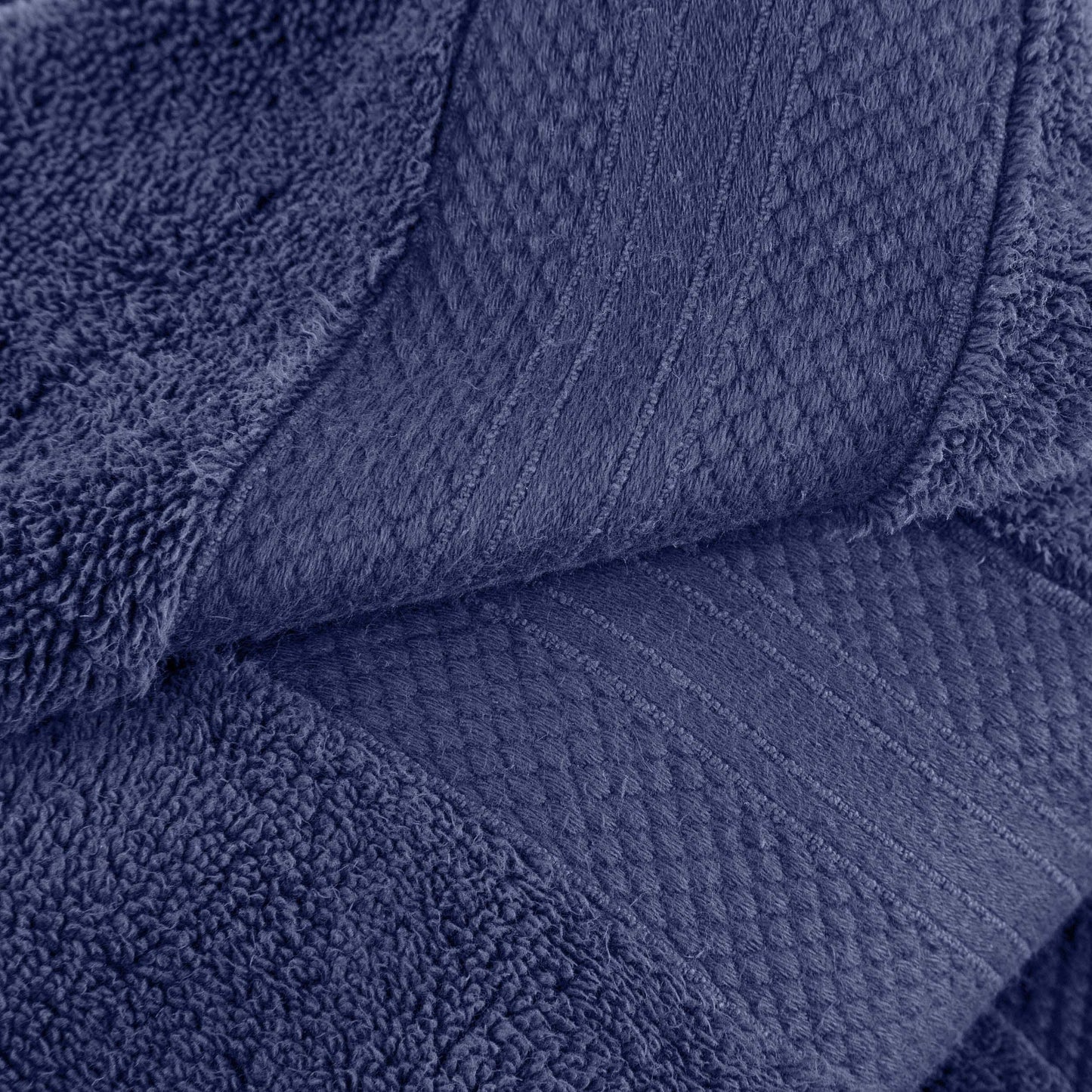 Superior Turkish Cotton 6 Piece Solid Plush Heavyweight Towel Set