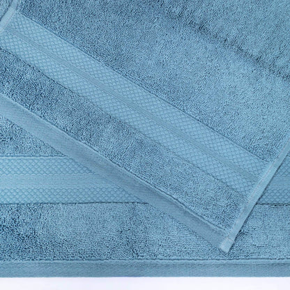 Superior Turkish Cotton 6 Piece Solid Plush Heavyweight Towel Set