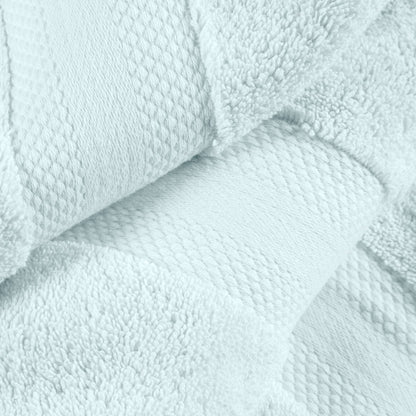 Superior Turkish Cotton 6 Piece Solid Plush Heavyweight Towel Set