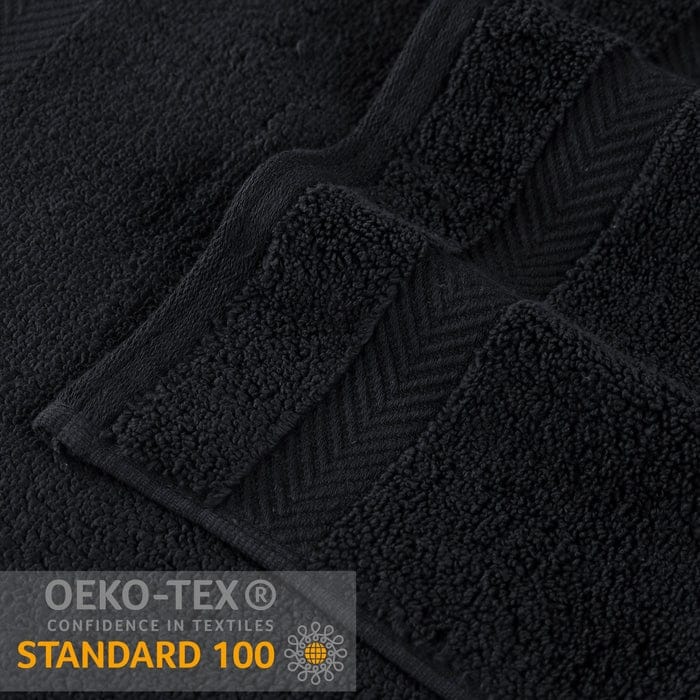 Superior Zero Twist Cotton Soft Absorbent Face Towel Washcloth Set of 12
