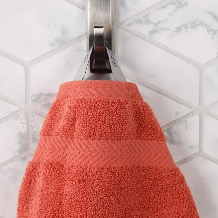 Superior Zero Twist Cotton Soft Absorbent Face Towel Washcloth Set of 12