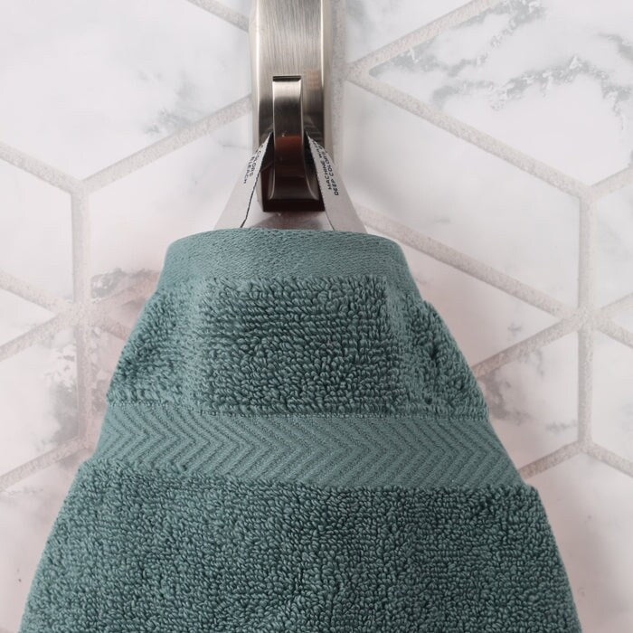 Superior Zero Twist Cotton Soft Absorbent Face Towel Washcloth Set of 12
