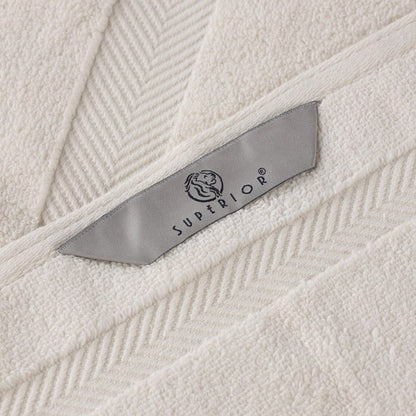 Superior Zero Twist Cotton Soft Absorbent Face Towel Washcloth Set of 12