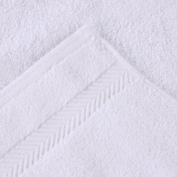 Superior Zero Twist Cotton Solid Soft Absorbent Hand Towel Set of 6