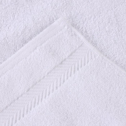 Superior Zero Twist Cotton Solid Soft Absorbent Hand Towel Set of 6