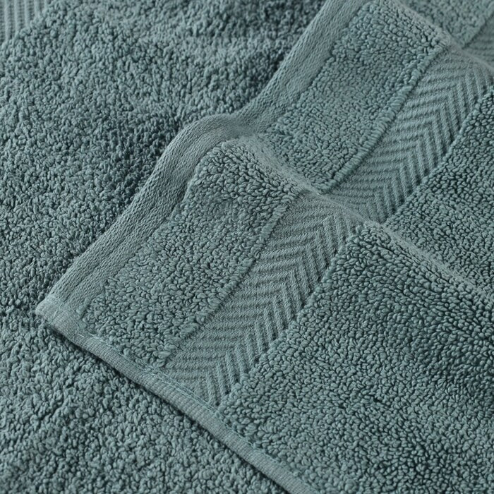 Superior Zero Twist Cotton Solid Soft Absorbent Hand Towel Set of 6