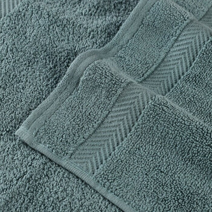 Superior Zero Twist Cotton Solid Soft Absorbent Hand Towel Set of 6