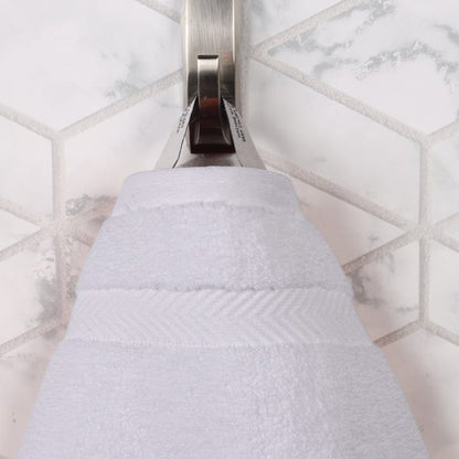 Superior Zero Twist Cotton Solid Soft Absorbent Hand Towel Set of 6