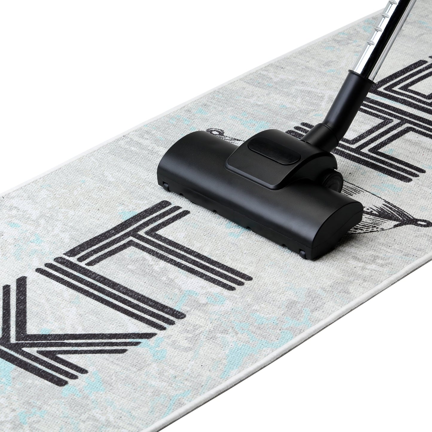 SussexHome Non-skid Ultra-thin Blended Runner Rug - 20 x 59