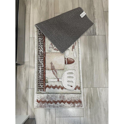 SussexHome Non-skid Ultra-thin Blended Runner Rug - 20 x 59