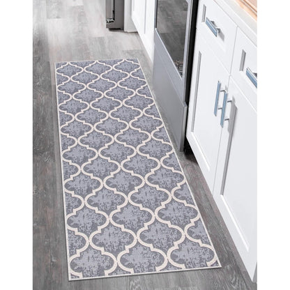 SussexHome Non-skid Ultra-thin Blended Runner Rug - 20 x 59