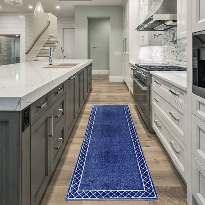 SussexHome Washable Ultra Thin Laundry Room Rug Runner - 20 x 59