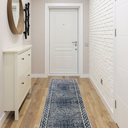 SussexHome Washable Ultra Thin Laundry Room Rug Runner - 20 x 59