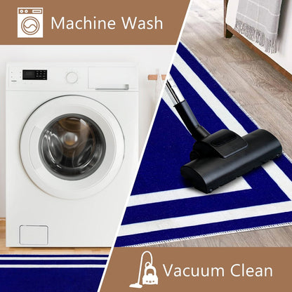 SussexHome Washable Ultra Thin Laundry Room Rug Runner - 20 x 59