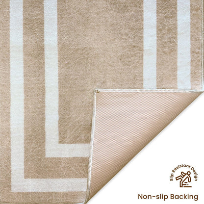 SussexHome Washable Ultra Thin Laundry Room Rug Runner - 20 x 59