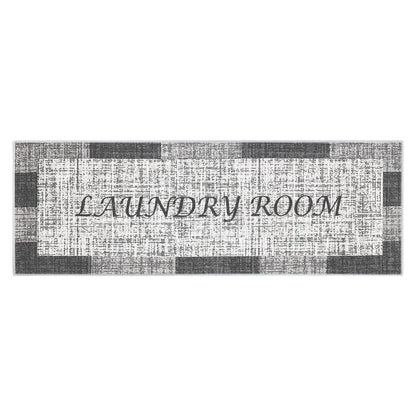 SussexHome Washable Ultra Thin Laundry Room Rug Runner - 20 x 59