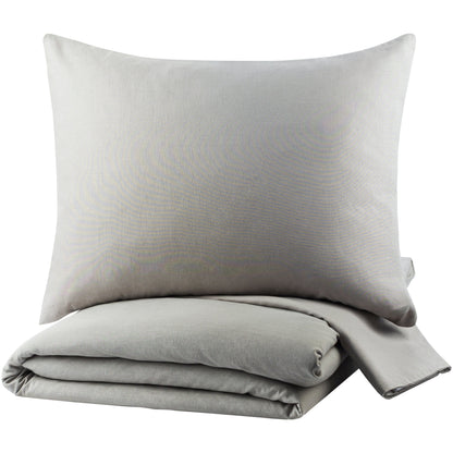Artistic Weavers Suzzy Solid Linen Duvet Cover Set