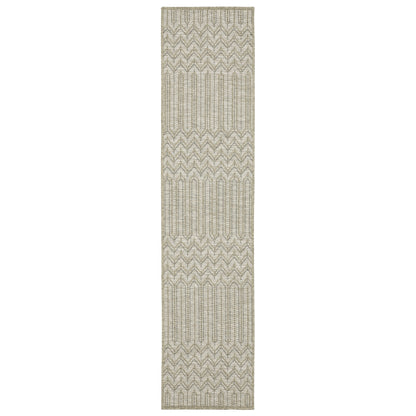 Vista Home Tangelo Geometric Tan/ Black Ultimate Performance Area Rug